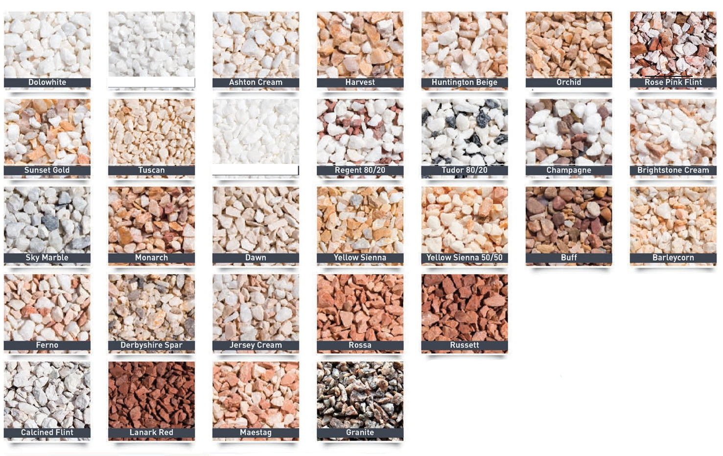 Our Roughcast Finish Options